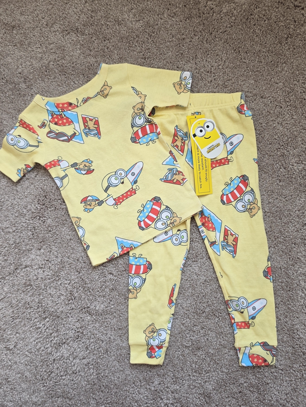 Toddler Minions Pajama Set